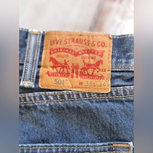 Men’s size 38x34 OG riveted Levi Jeans for sale - worn once